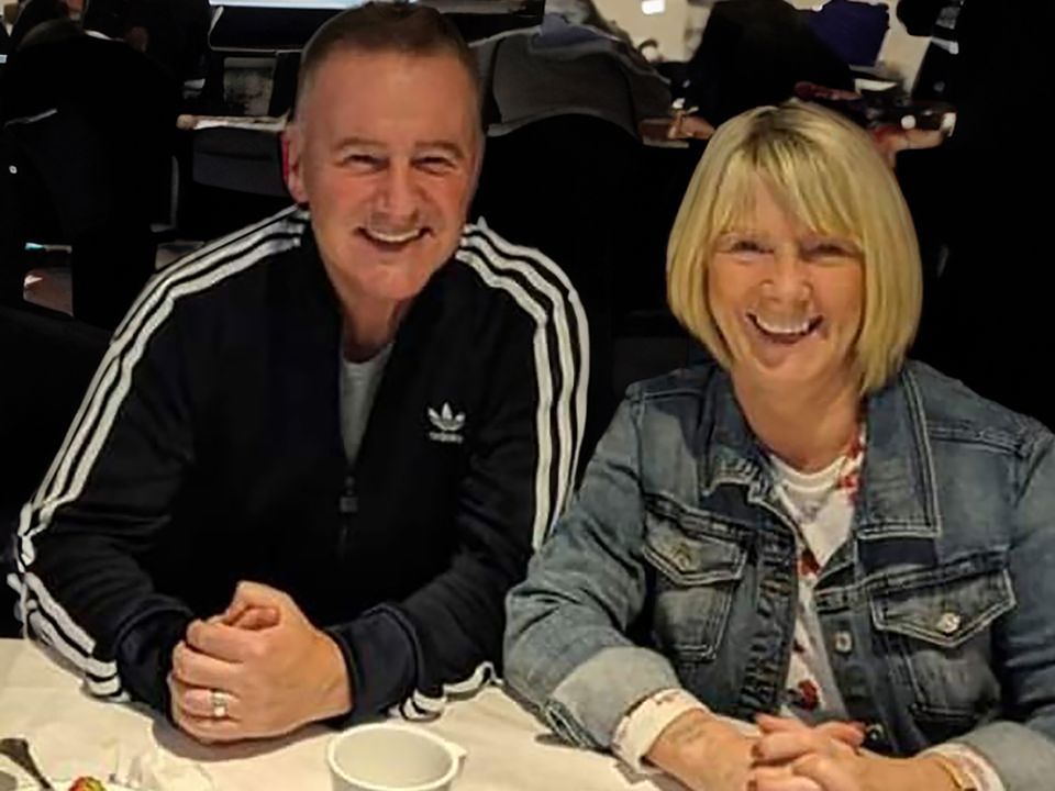 Jim Spence with his wife Maggie